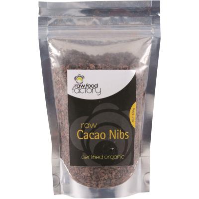 Raw Food Factory Organic Raw Cacao Nibs 200g